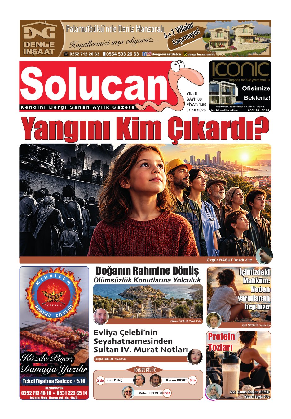 Gazete Solucan 80. sayı kapağı